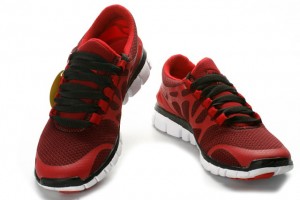 Nike Free 3.0 V3 Womens Shoes black red